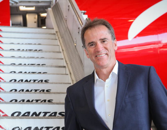 Lyell Strambi was chief executive of Qantas Domestic between July 2012 and March 2015. (Qantas)
