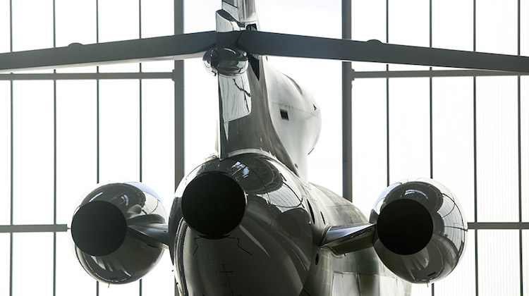 The engines of the Falcon 8X. (Dassault Aviation)