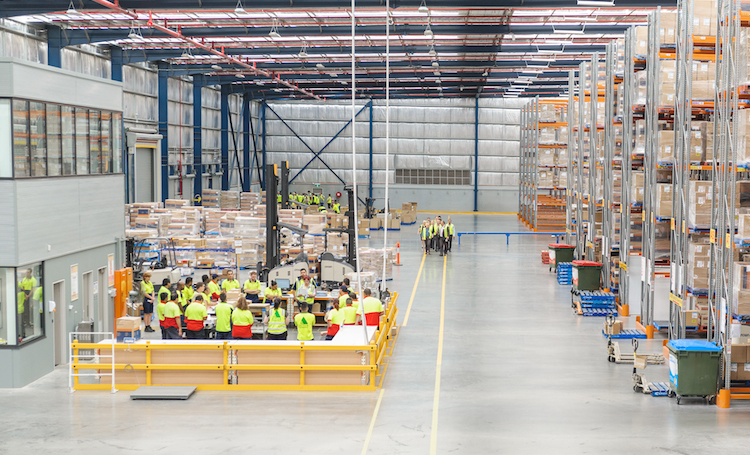 DHL Supply Chain Australia's new warehouse at Horsley Park. (DHL Supply Chain)