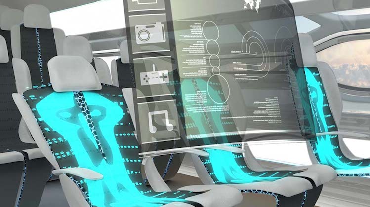The future by Airbus showcases a potential "smart tech zone". (Airbus)