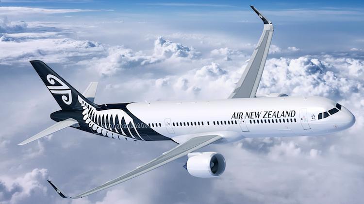 An artist's impression of an Air NZ A321neo. (Airbus)