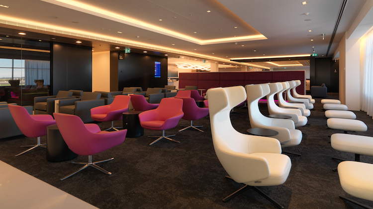 Air NZ's Sydney lounge features 14 different seating choices. (Air NZ)