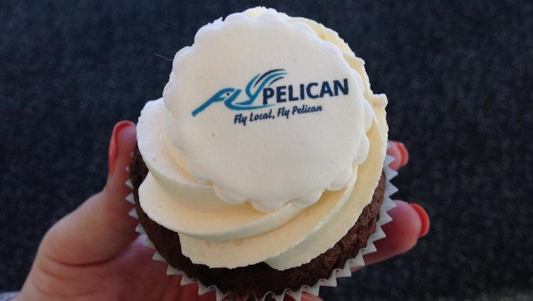 Canberra Airport celebrates the arrival of Pelican Airlines. (Canberra Airport/Twitter)