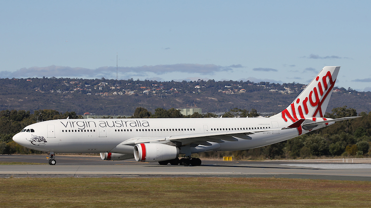 Virgin Australia Airbus A330-200 VH-XFC at Perth Airport. (Keith Anderson)