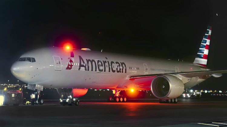 An American Airlines Boeing 777-300ER. (American Airlines)