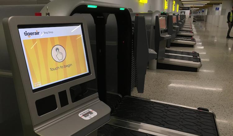 Tigerair Australia has new self-serve checkin kiosks at Melbourne Terminal 4. (Tigerair Australia/Facebook)