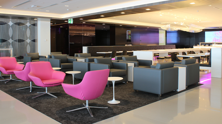 Air NZ's new Auckland international lounge. (Air NZ)