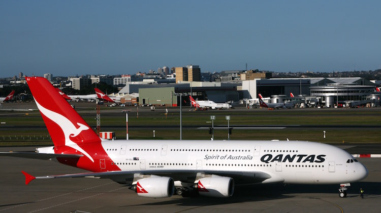 Qantas will have the Airbus A380 on the Sydney-Singapore route from March 4 2018. (Rob Finlayson)