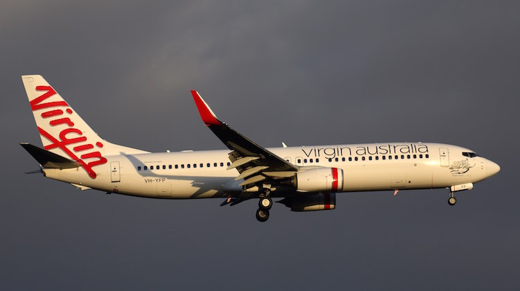 A Virgin Australia Boeing 737-800 at Melbourne Airport. (Rob Finlayson)