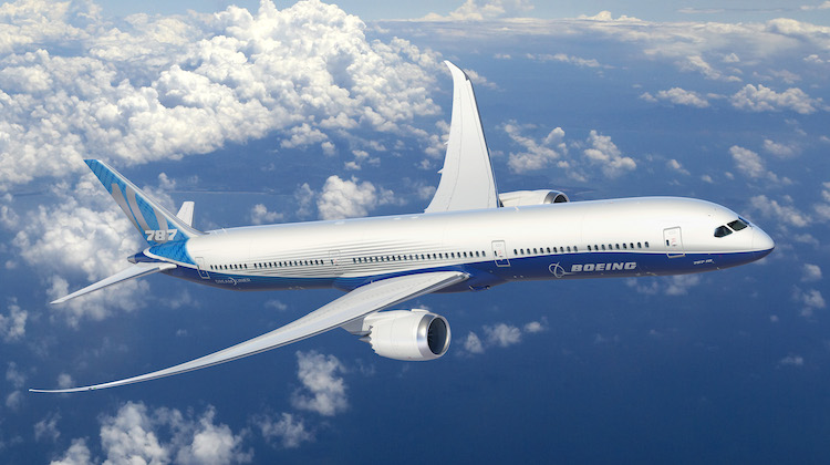 An artist's impression of the Boeing 787-10. (Boeing)