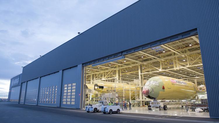 Airbus has added three stations final assembly stations at its Toulouse facility for the A350. (Airbus)