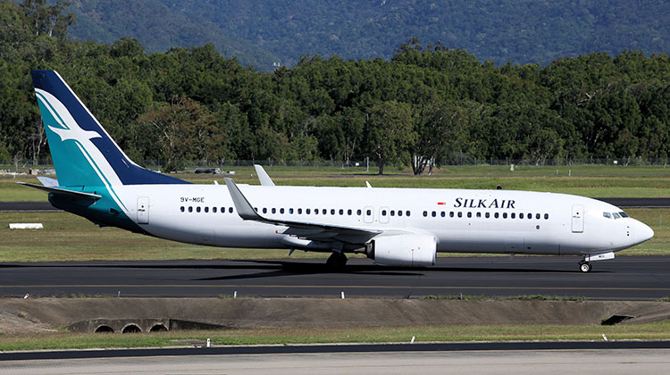 A 2015 file image of a SilkAir Boeing 737-800. (Andrew Belczacki)