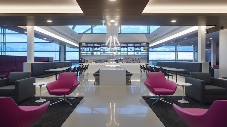 A supplied image of the new Air New Zealand Brisbane international lounge. (Air NZ)