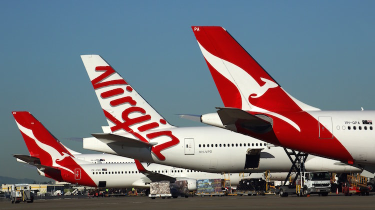 Virgin Australia opposes Qantas's proposed codeshare with Cathay Pacific. (Rob Finlayson)