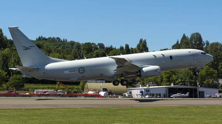 The first P-8A aircraft for the Royal Australian Air Force leaves Renton Field for Boeing Field in nearby Seattle, marking its transfer from Commercial Airplanes to Boeing Defense, Space & Security for final completion.