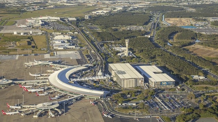 An aerial image of Brisbane Airport. (Brisbane Airport)
