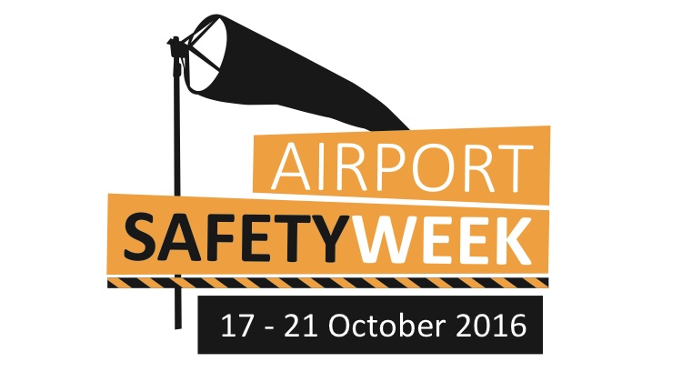 Airport Safety Week 2016 logo.