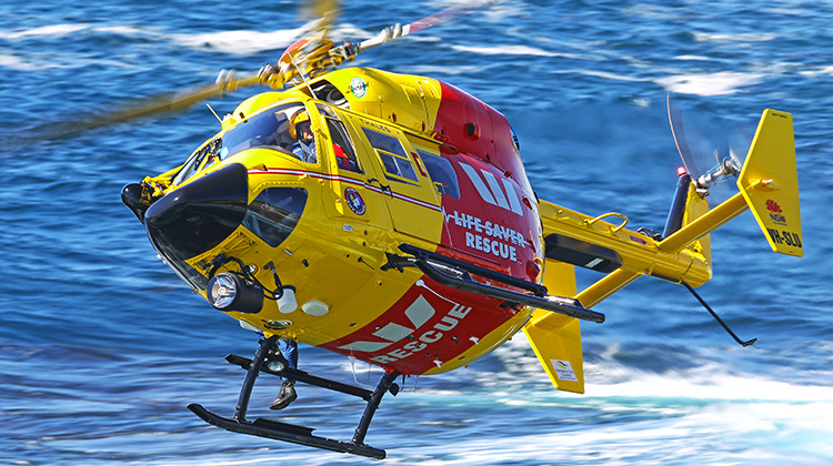 Nautilus Aviation will operate the Westpac Life Saver Helicopter Rescue Service’s two BK117B2s in Sydney and Moruya from May 1. (Paul Sadler)