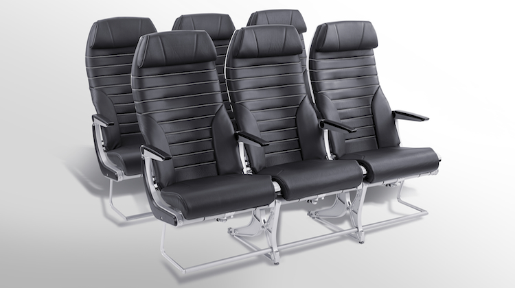 Air New Zealand's new seat for its all-economy Airbus A320neo and A321neo. (Air New Zealand)