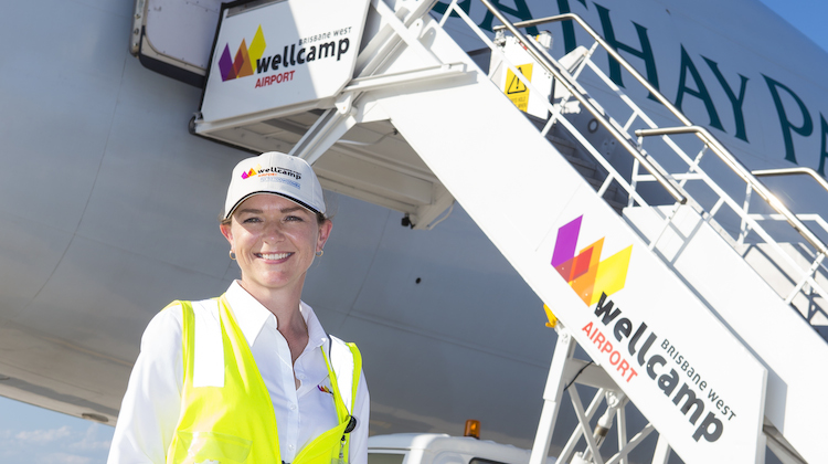 Brisbane West Wellcamp Airport general manager Sara Hales. (Wellcamp)