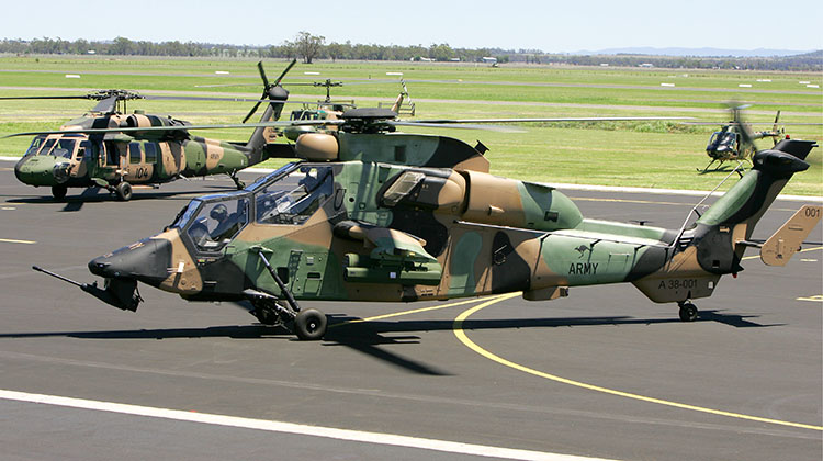 A file image of an Australian Army Tiger ARH. (Defence)