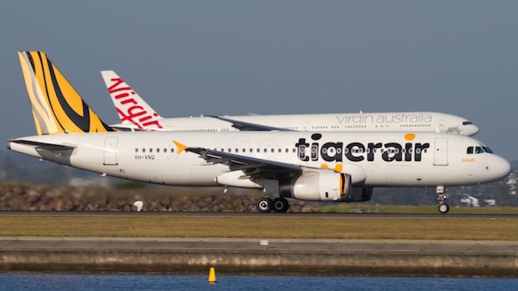 The Virgin Australia group comprises the full-service Virgin Australia operation and the low-cost carrier Tigerair Australia operation. (Seth Jaworski)