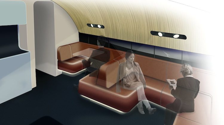 An artist's impression of the enlarged Qantas A380 lounge. (Qantas)
