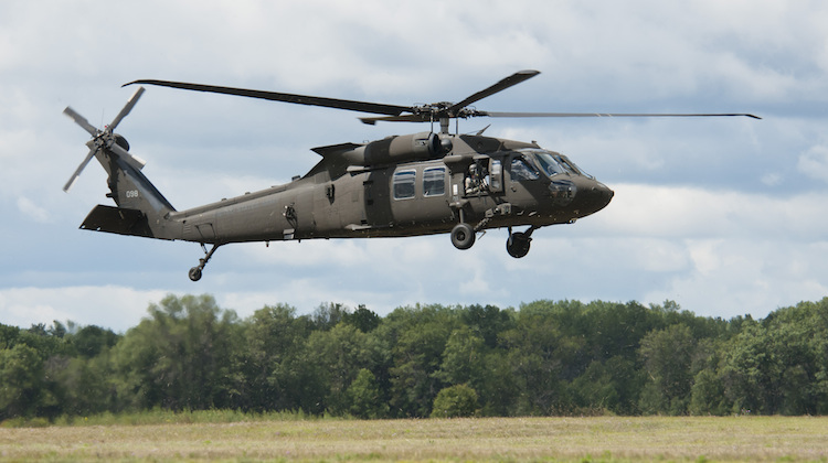 A file image of a UH-60M Black Hawk helicopter from the 3-238th General Support Aviation Battalion from Grand Ledge, Mich. (US Military/Wikimedia Commons)