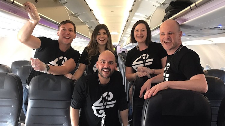Air New Zealand fleet team managers. (Air New Zealand)