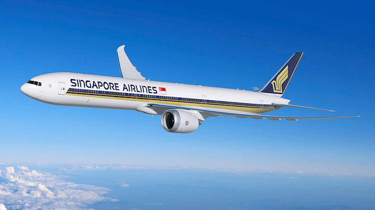 An artist's impression of a Boeing 777-9X in Singapore Airlines' livery. (Boeing/Singapore Airlines)