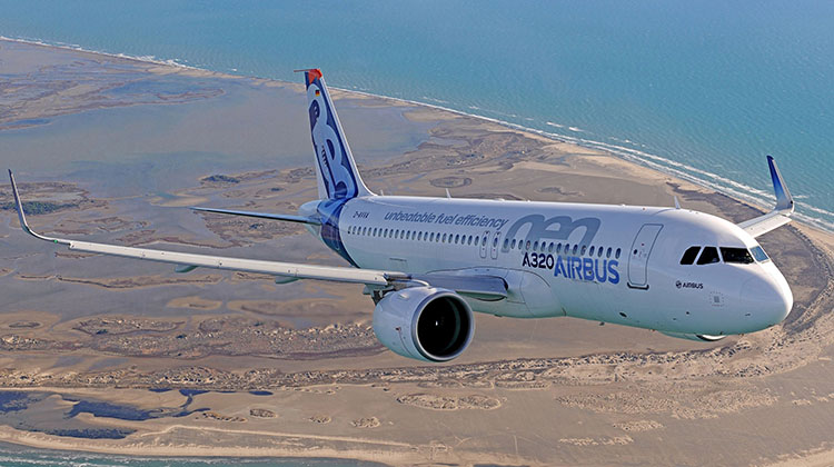 A file image of an Airbus A320neo. (Airbus)