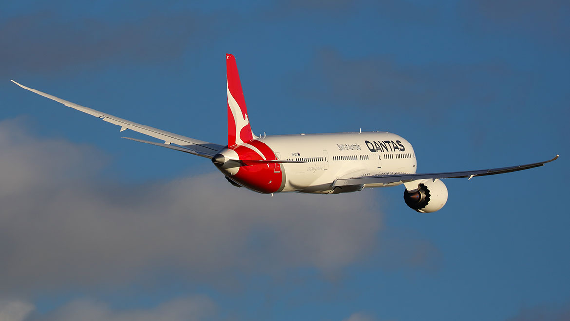Qantas started Melbourne-Perth-London Heathrow flights in March 2018 with Boeing 787-9. (Victor Pody)