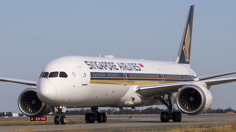 Singapore Airlines' Boeing 787-10s use Rolls-Royce engines. (Keith Anderson)