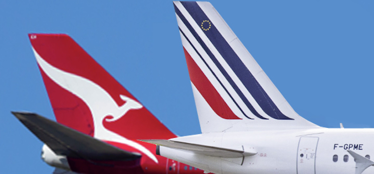 Air France and Qantas are resuming codesharing on Australia-Paris routes. (Air France)