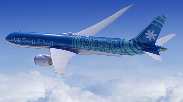 The 787-9 has 294 seats. (Air Tahiti Nui/Twitter)