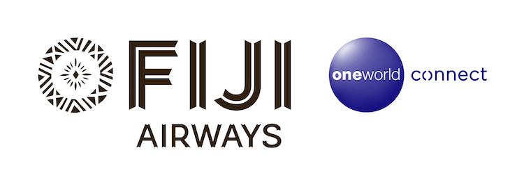 The Fiji Airways and oneworld connect logo. (oneworld)