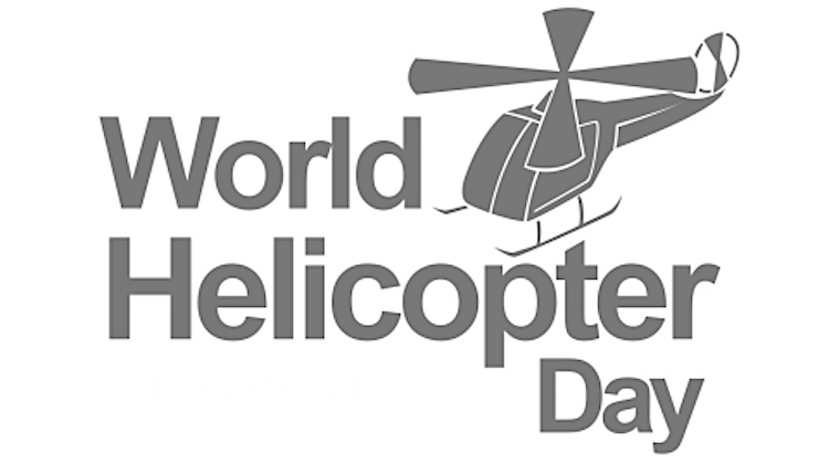 World Helicopter Day logo.