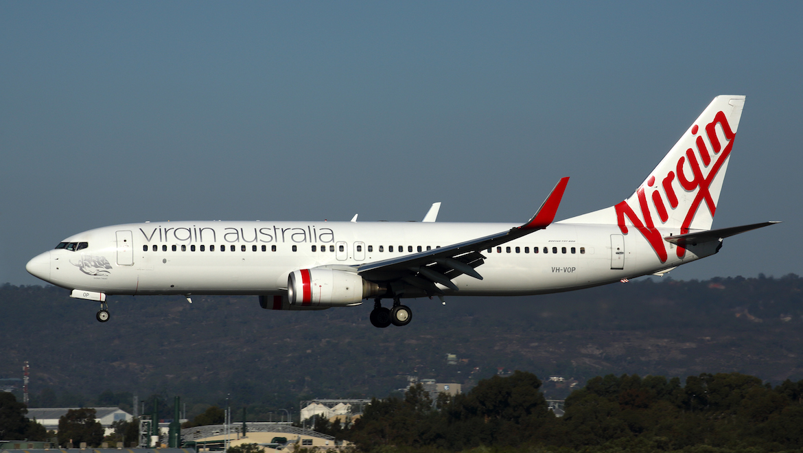 Virgin Australia will operate Boeing 737-800s between Gold Coast and Perth over December 2018-January 2019. (Rob Finlayson)