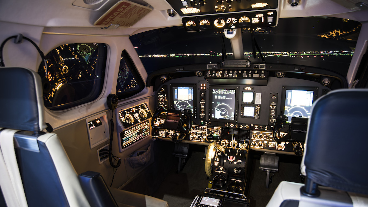 The King Air sim is by Ansett Aviation Training. (Flight Options)
