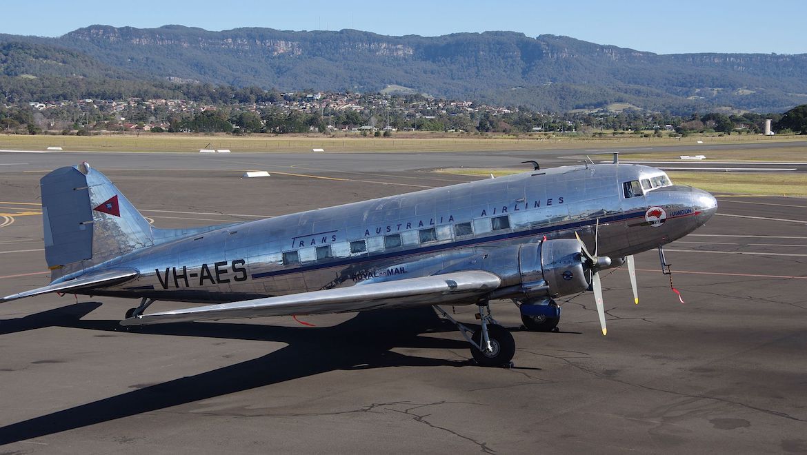 A file image of a HARS Hawdon DC-3. (HARS)