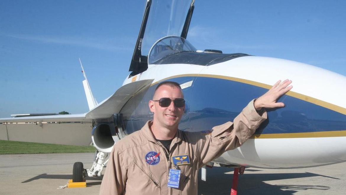NASA has been investigating the sonic boom using an F/A-18 Hornet. (NASA)