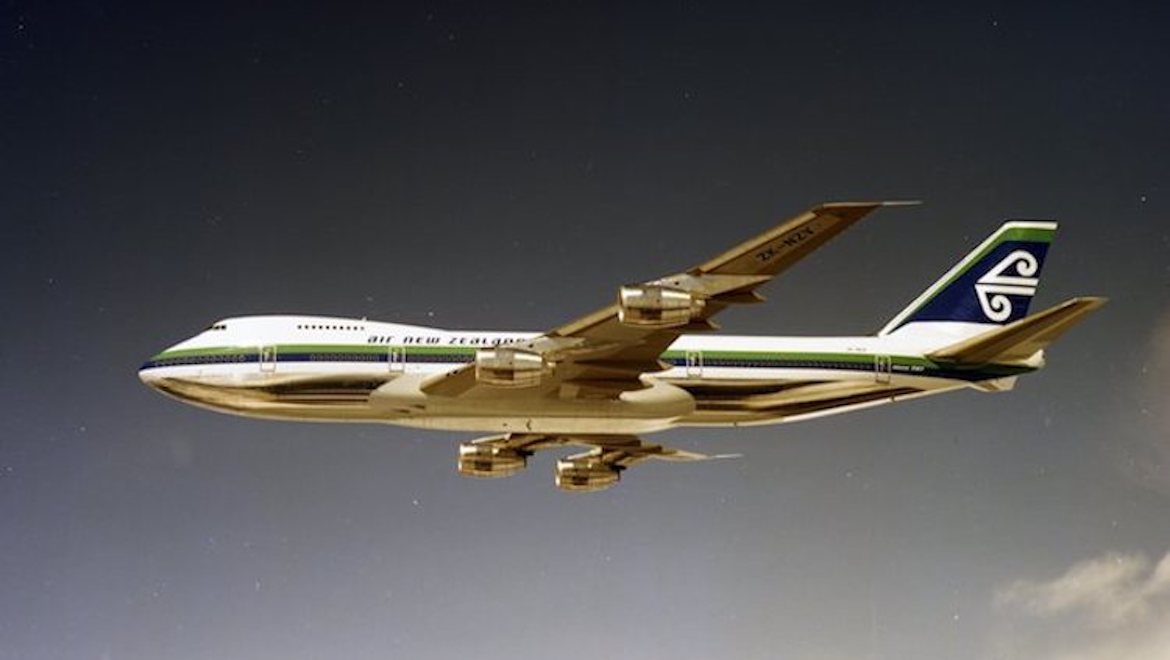 An Air NZ 747 in older livery. (Air New Zealand)