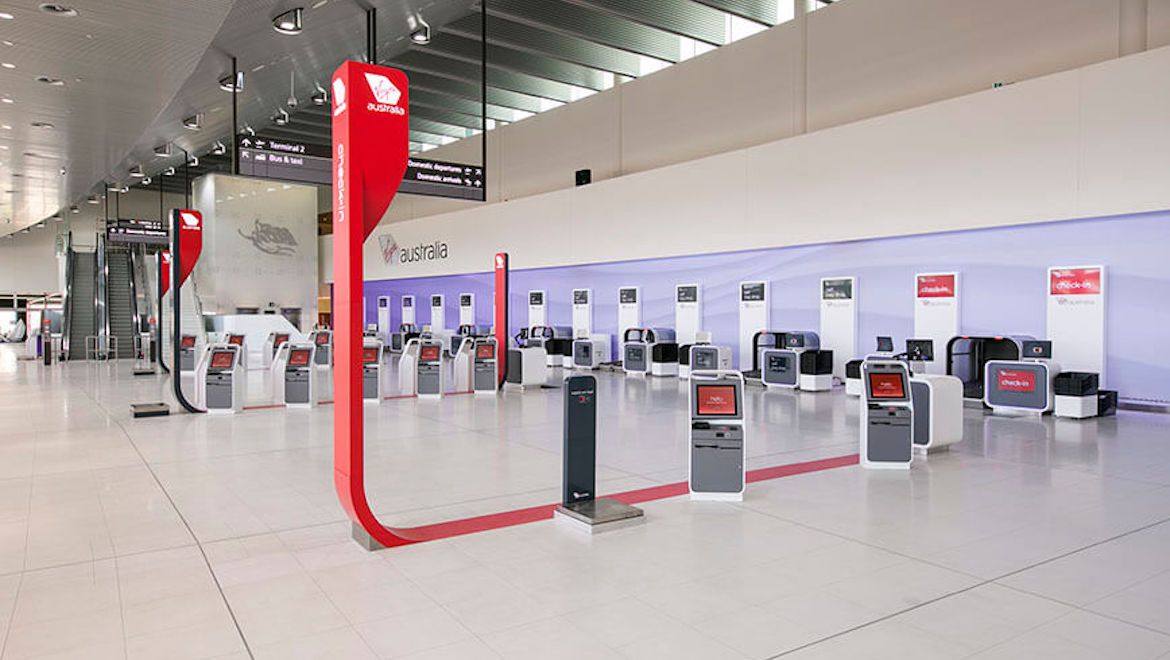 Virgin Australia introduced its self-service airport concept at Perth. (Virgin Australia)