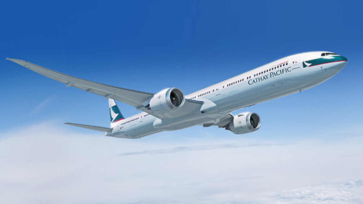 Cathay Pacific was the first Asia-based airline to sign up for the 777X. (Cathay Pacific/Boeing)