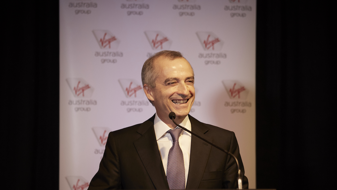 Virgin Australia chief executive John Borghetti. (Virgin Australia)