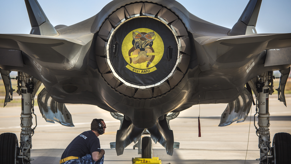 The RAAF’s maintenance staff are trained in multiple trades on the aircraft. (Defence)