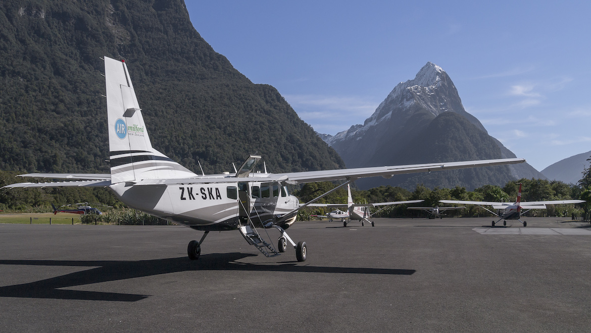 Air Milford has made a multi-million dollar investment in Cessna Caravans to meet New Zealand Department of Conservation requirements. (Air Milford)