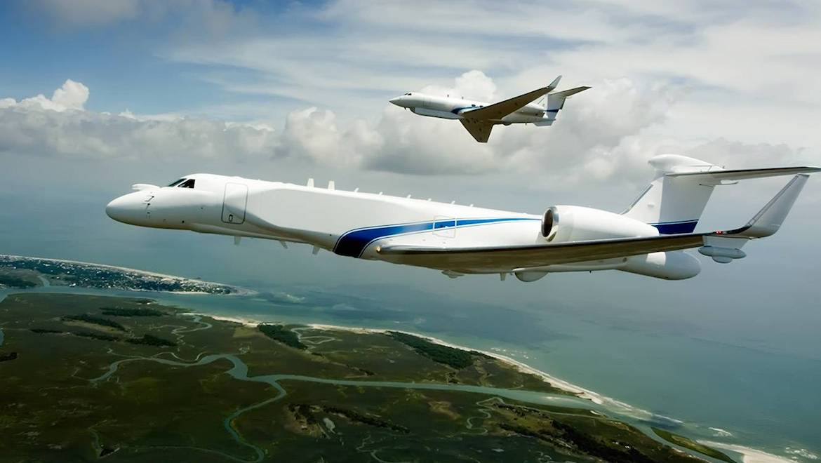 Gulfstream has certified the G550 in several different military special mission variants. (Gulfstream)
