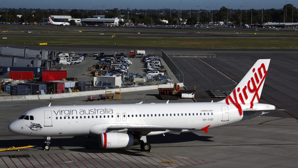 A file image of Virgin Australia Regional Airlines (VARA) Airbus A320 VH-YUD. (Rob Finlayson)