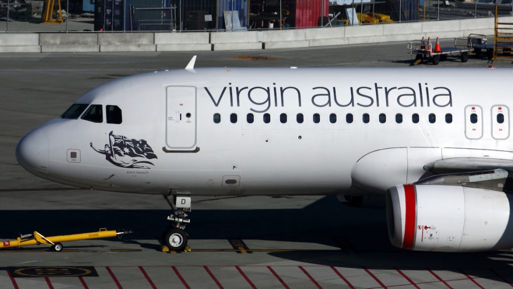 A file image of a Virgin Australia Regional Airlines (VARA) Airbus A320. (Rob Finlayson)